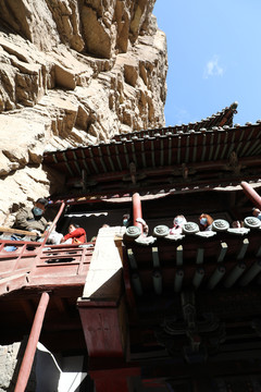 山西大同悬空寺