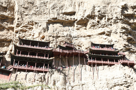 山西大同悬空寺