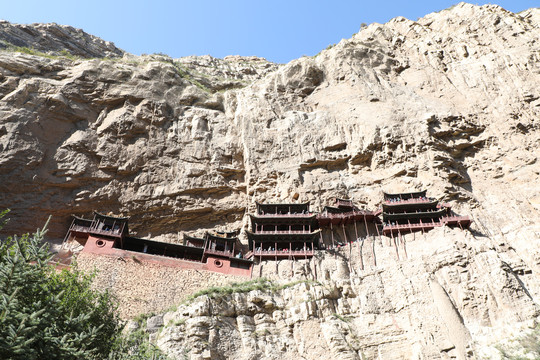 山西大同悬空寺