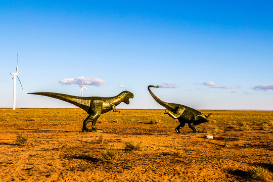 二连盆地白垩纪恐龙国家地质公园