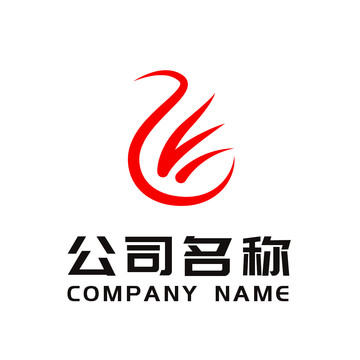 天鹅LOGO设计