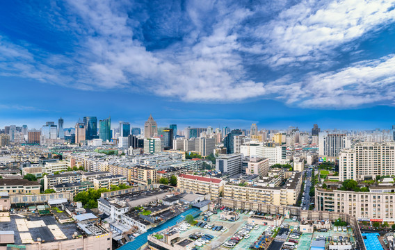 杭州西湖区城市风光