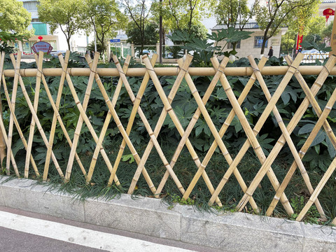 竹护栏
