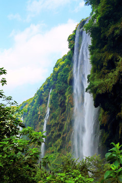 马岭河瀑布群