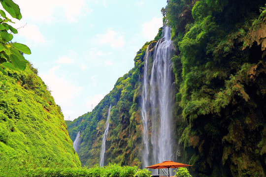 马岭河瀑布群