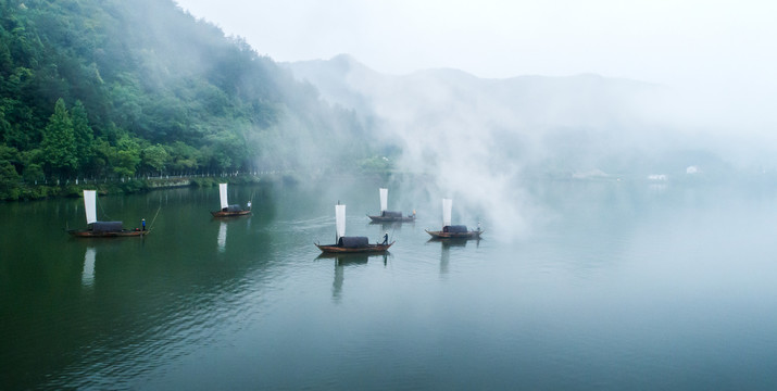 鸥江帆影