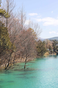 湖面