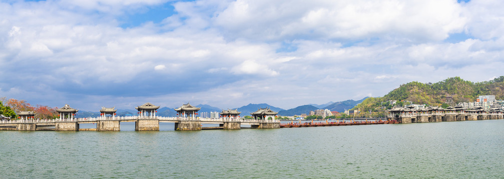 潮州广济桥高清全景图