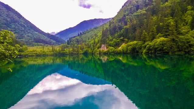 人间仙境九寨沟风光