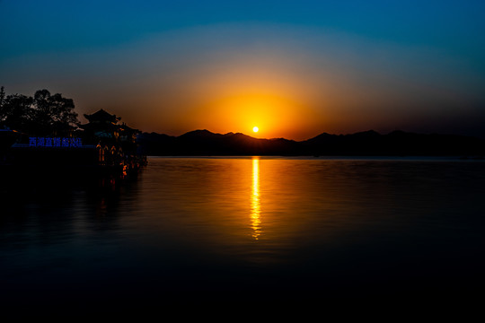 浙江杭州西湖风景区