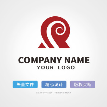 r字母logo