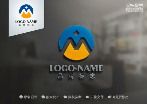 M字母標(biāo)志