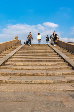 无锡南长街清名桥古运河景观