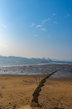 中国广西防城港西湾海岸风光