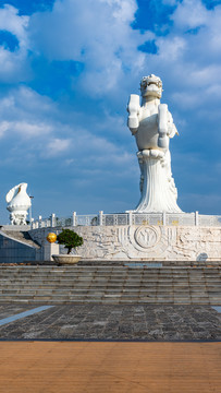 中国广西防城港西湾海岸风光