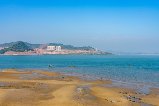 广西防城港北部湾西湾旅游区风光