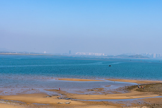 广西防城港北部湾西湾旅游区风光