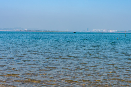 广西防城港北部湾西湾旅游区风光