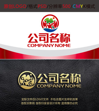 觀光旅游親子戶外logo設(shè)計(jì)