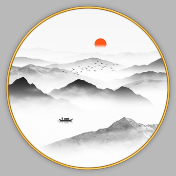 新中式山水