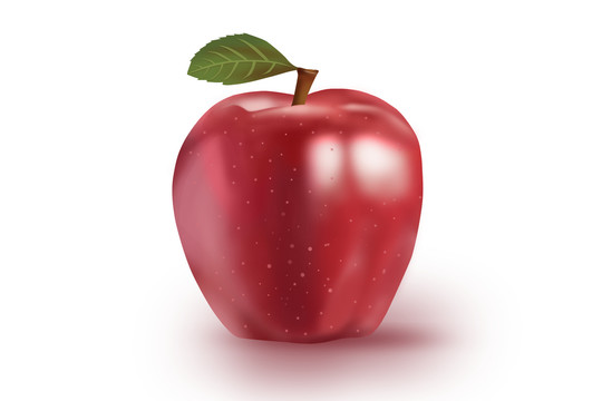 水果手绘苹果