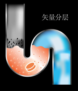 水渠插畫