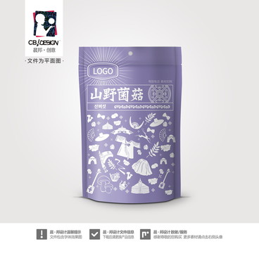 少數(shù)民族菌菇包裝