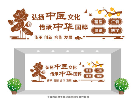 中醫(yī)文化宣傳墻