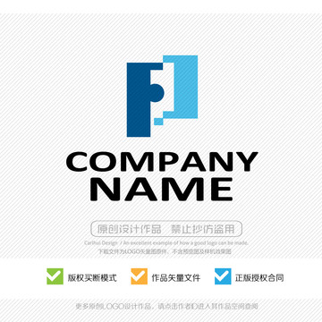 FP字母LOGO圖形商標