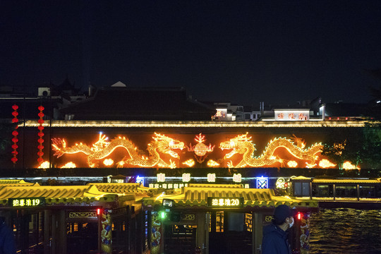 秦淮河夜景