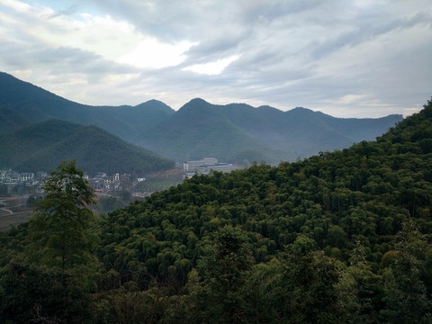 青山村落