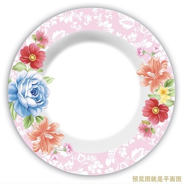餐具花面
