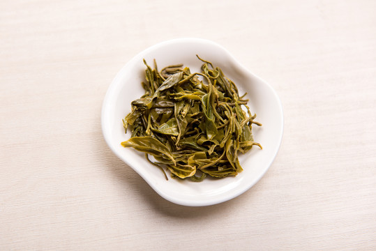 绿茶茶叶素材