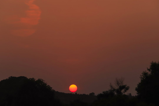 夕阳晚霞