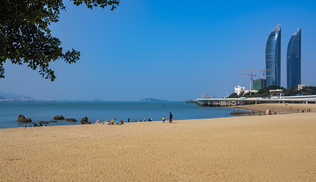 厦门环岛路海边风景