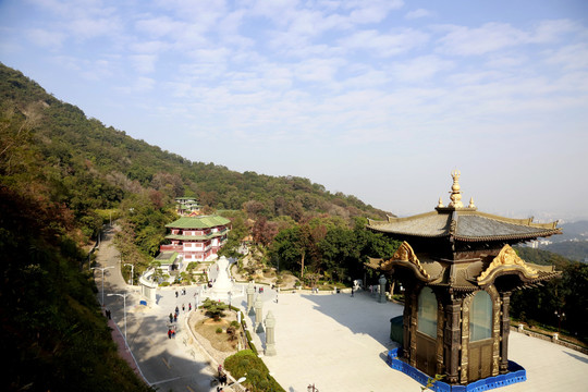 圭峰山玉台寺景观