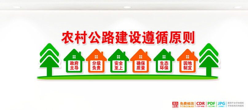農(nóng)村公路建設(shè)文化墻