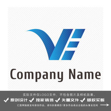 V字母logo