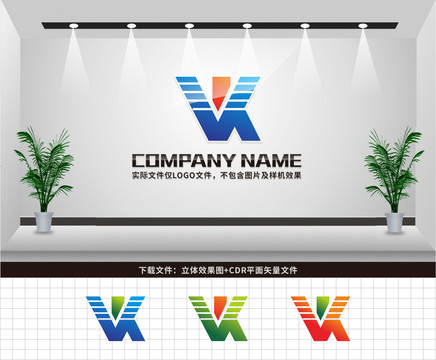 VK字母LOGO