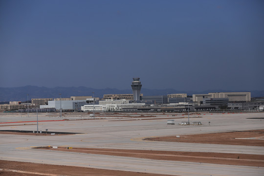 正在建设中的成都天府国际机场