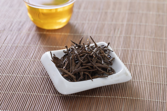 红茶茶叶素材