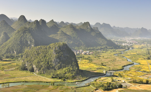 山地河谷