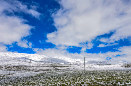 高山雪山风光壁纸