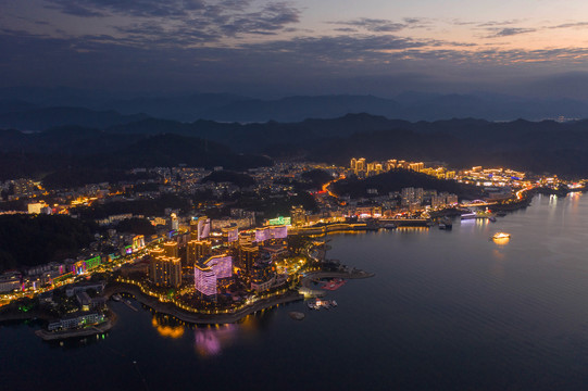 千岛湖夜景