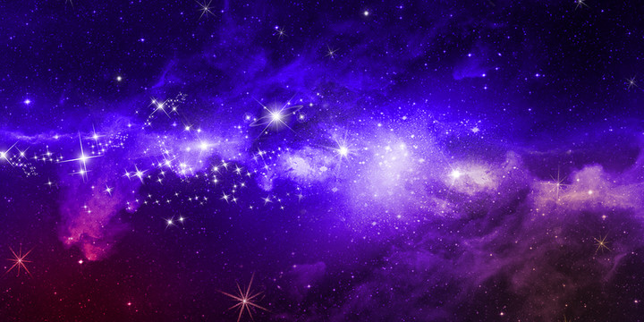 星空婚禮舞臺背景