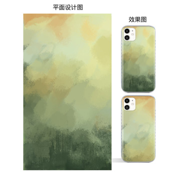 創(chuàng)意文藝水彩風(fēng)手機(jī)殼壁紙