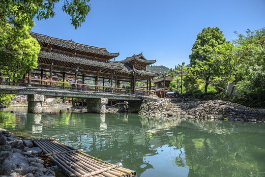 贵州西江千户苗寨风景