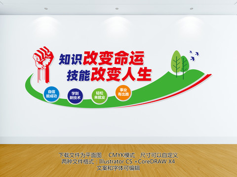 職業(yè)教育標語