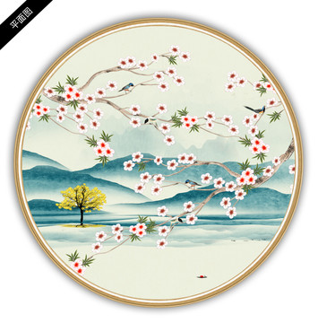 原創(chuàng)花鳥裝飾畫