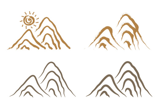 山線描